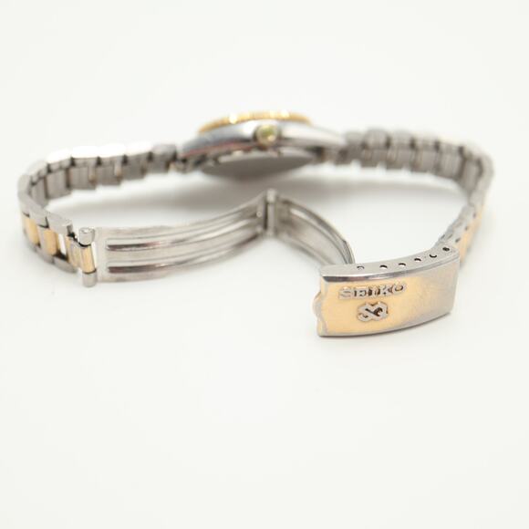 Seiko SQ Presidential Womens Two Tone Day Date Watch 2626-0159 w New Battery - Picture 15 of 16